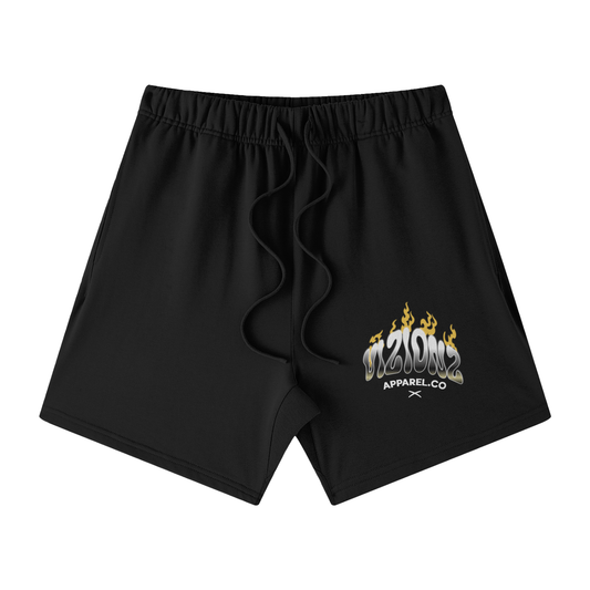 Unisex Summer Vizionz Shorts Black