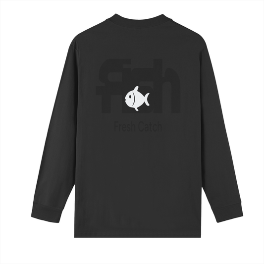 Unisex Big Fish Long sleeve Tee