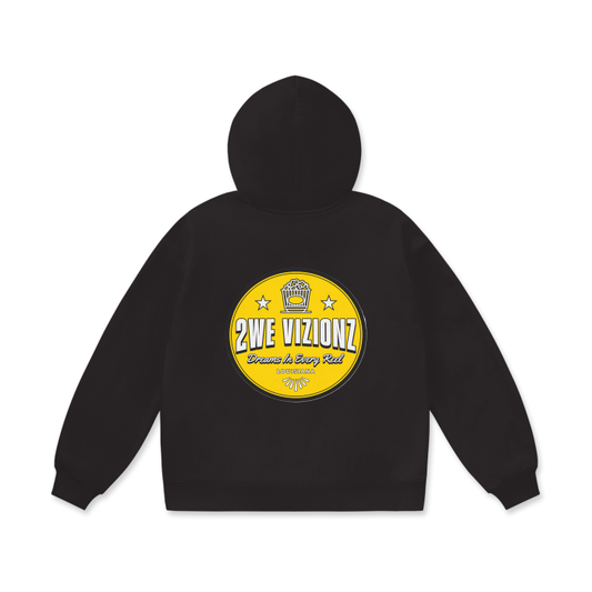 Oversize  Movie Popcorn Heavyweight Fleece Hoodie