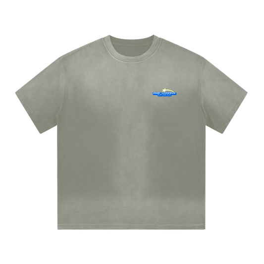 Signature “I” Monkey Washed Tee